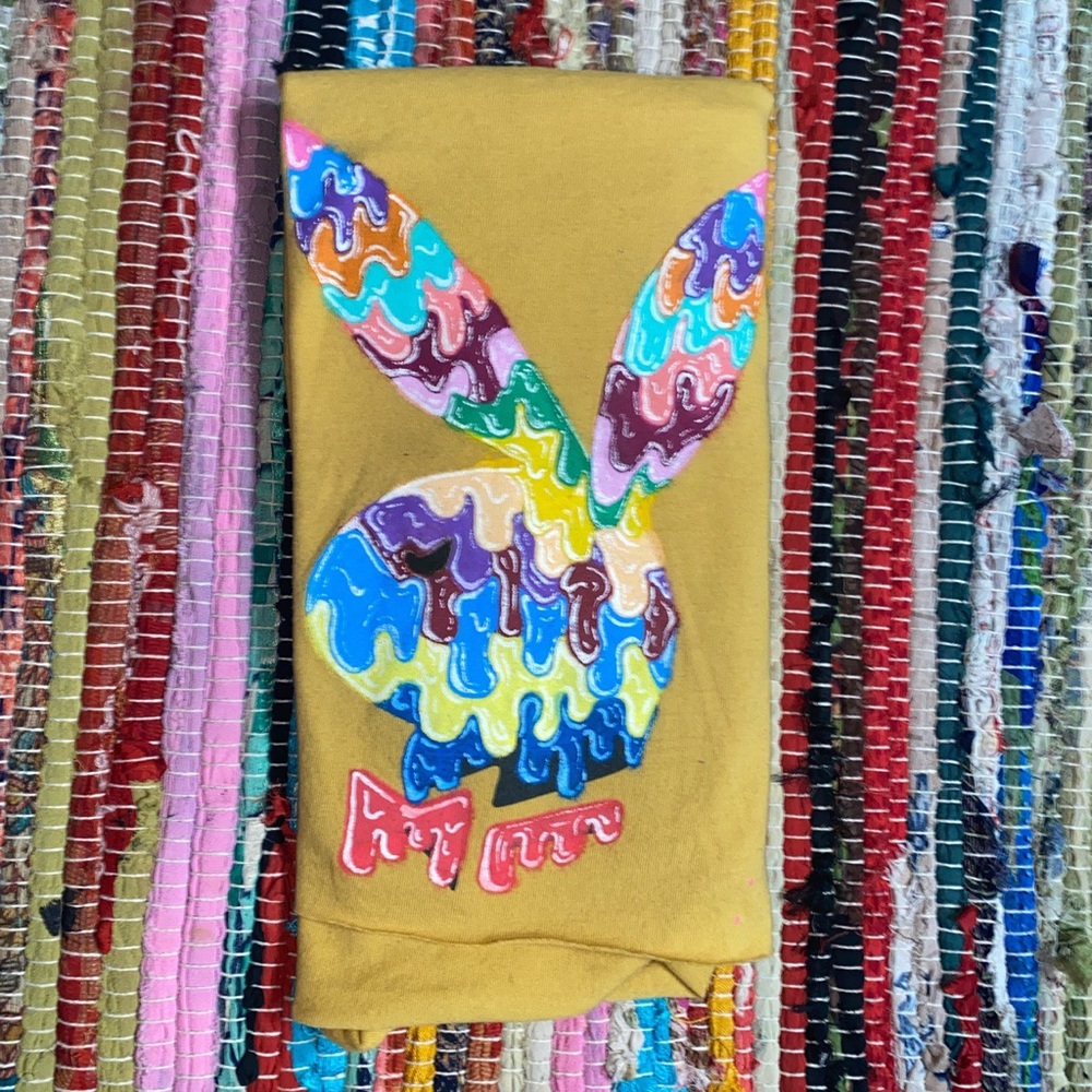 one of a kind playboy crop top